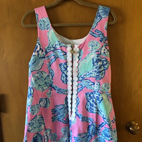 LILLY PULITZER~CATHY SHIFT DRESS~SIZE 14 - Picture 4 of 5